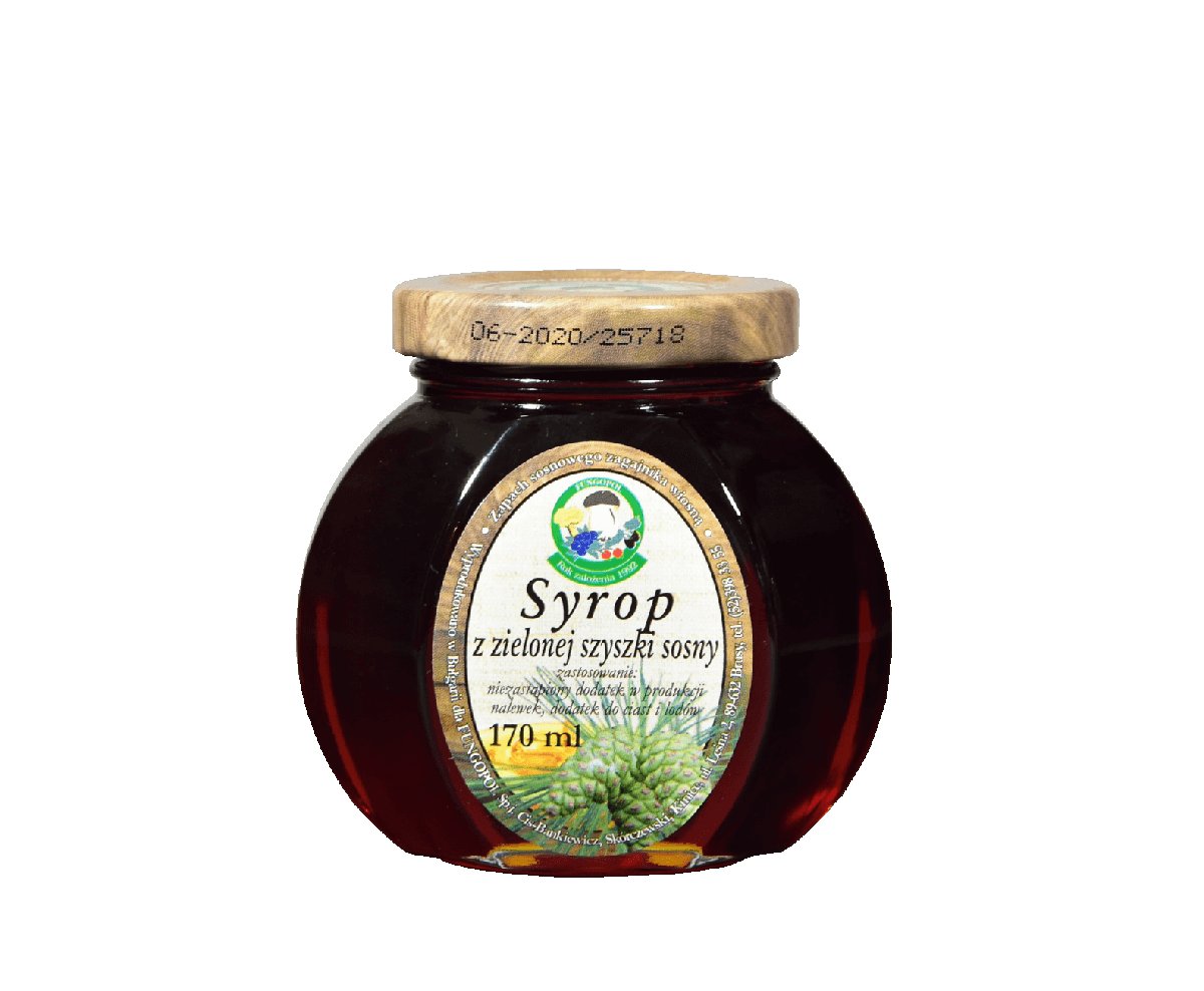 Fungopol SYROP Z ZIELONEJ SZYSZKI 200G 5901333002059