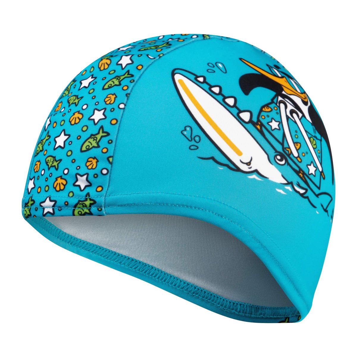 Фото - Інше для плавання Speedo printed polyester cap turkusowy 