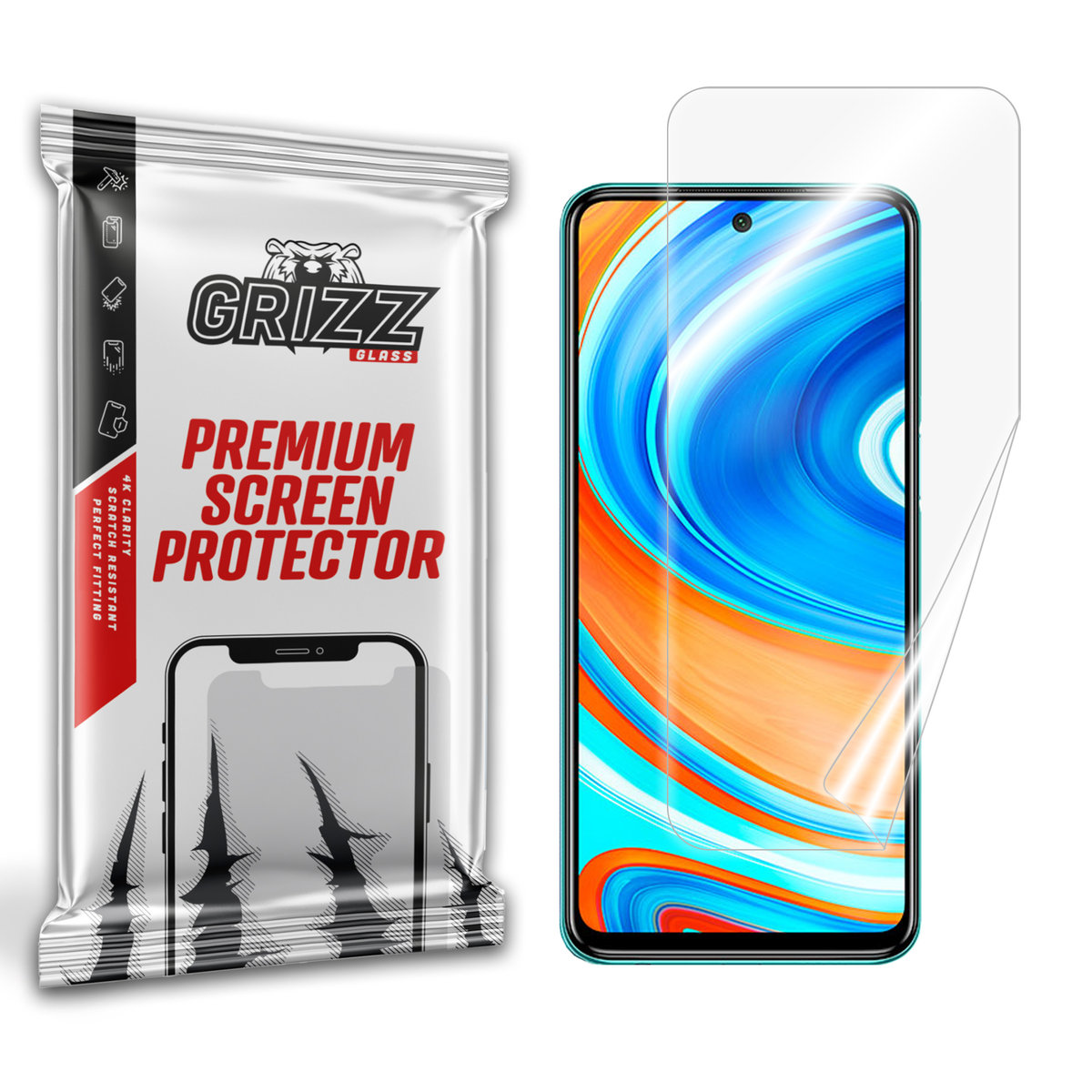 Grizzglass Ceramicfilm Folia Ceramiczna Do Xiaomi Redmi Note 9 Pro 4G