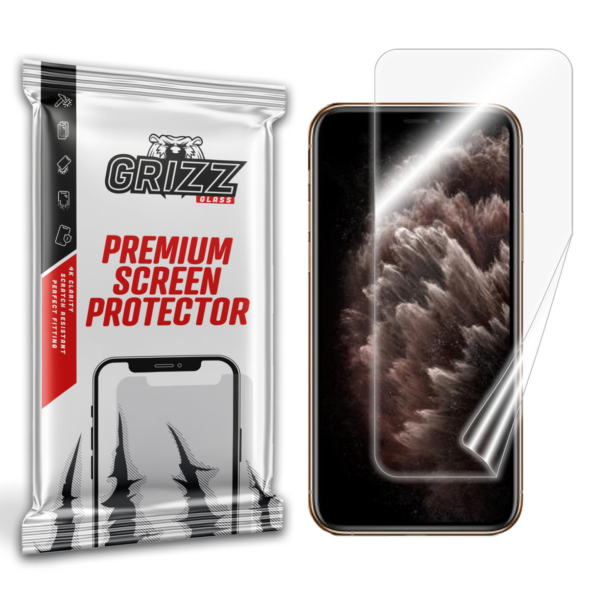 Grizzglass Ceramicfilm Folia Ceramiczna Do Apple Iphone 11 Pro