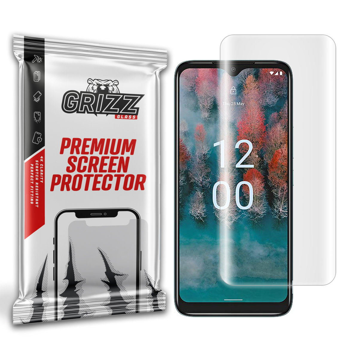 Grizzglass Hydrofilm Folia Hydrożelowa Do Nokia C12 Pro