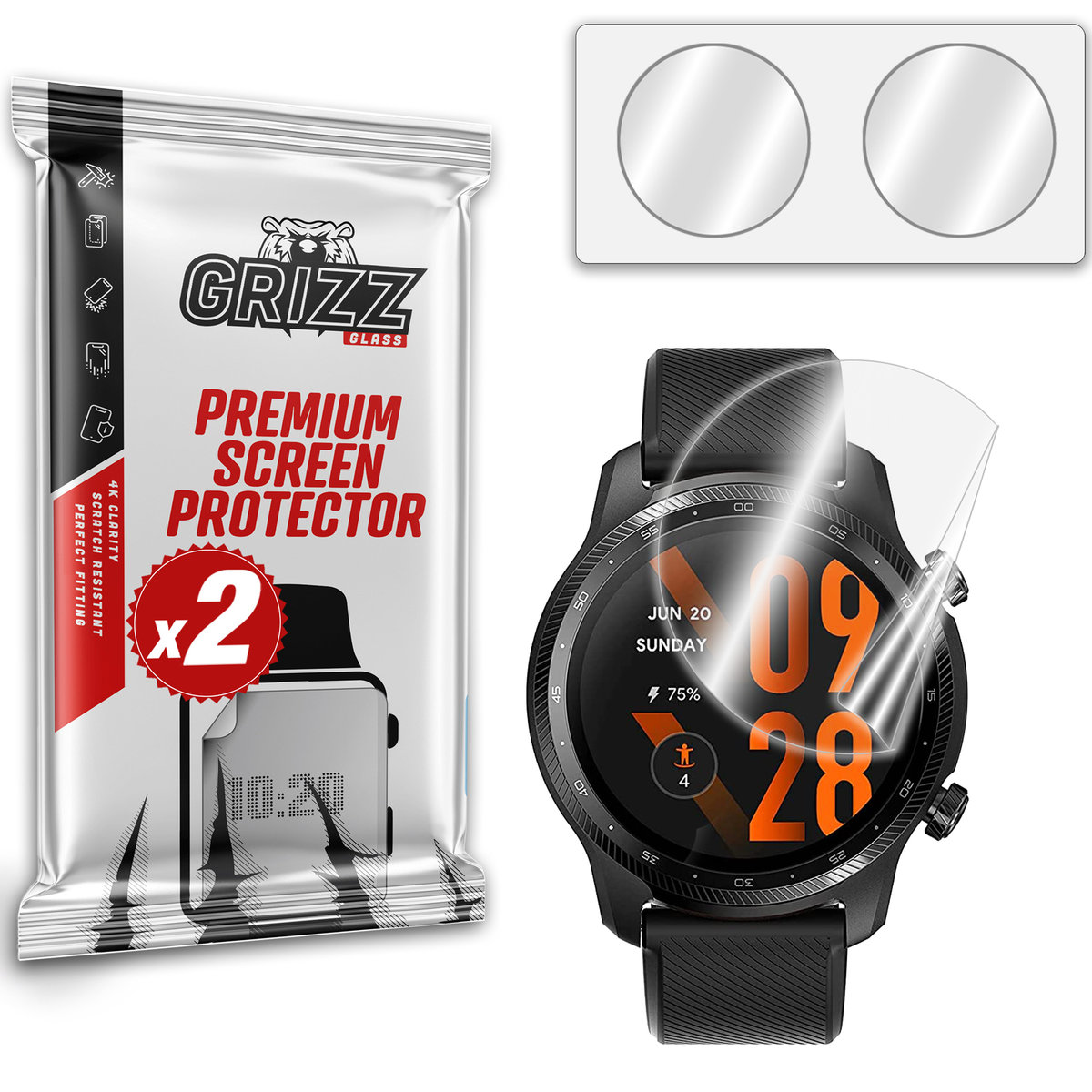 Grizzglass Ceramicfilm Folia Ceramiczna Do Watch 36 Mm