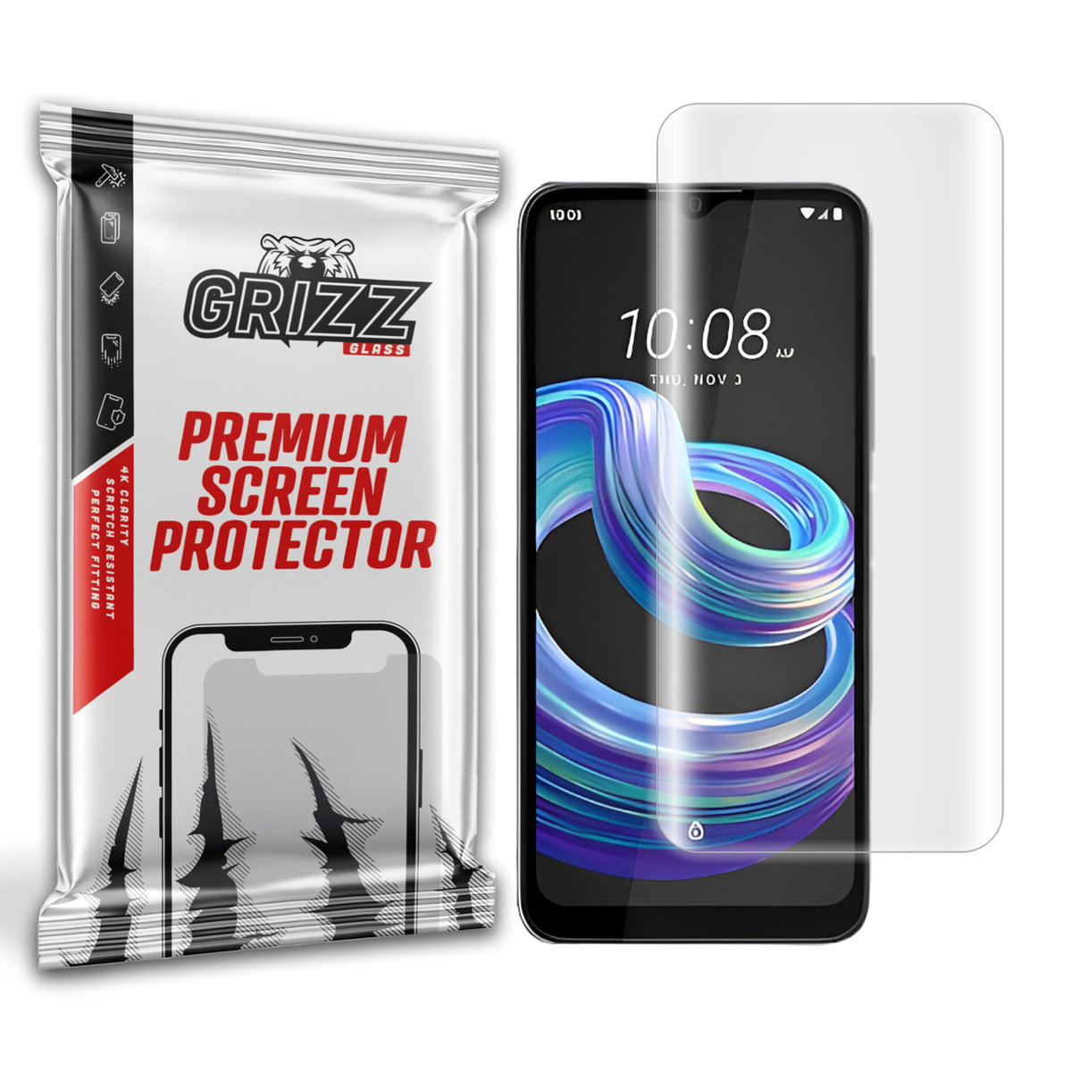 Grizzglass Hydrofilm Folia Hydrożelowa Do Htc Wildfire E3 Lite