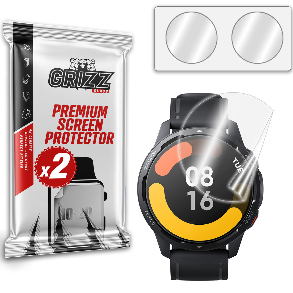 Grizzglass Ceramicfilm Folia Ceramiczna Do Xiaomi Watch S1 Active