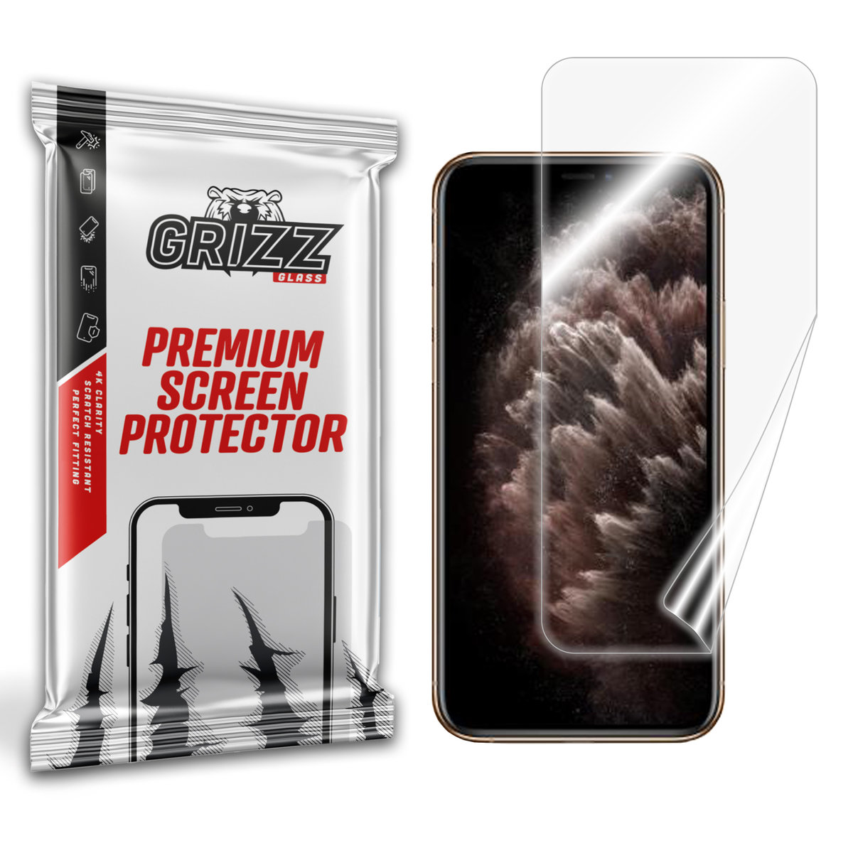 Grizzglass Ceramicfilm Folia Ceramiczna Do Apple Iphone 11 Pro Max