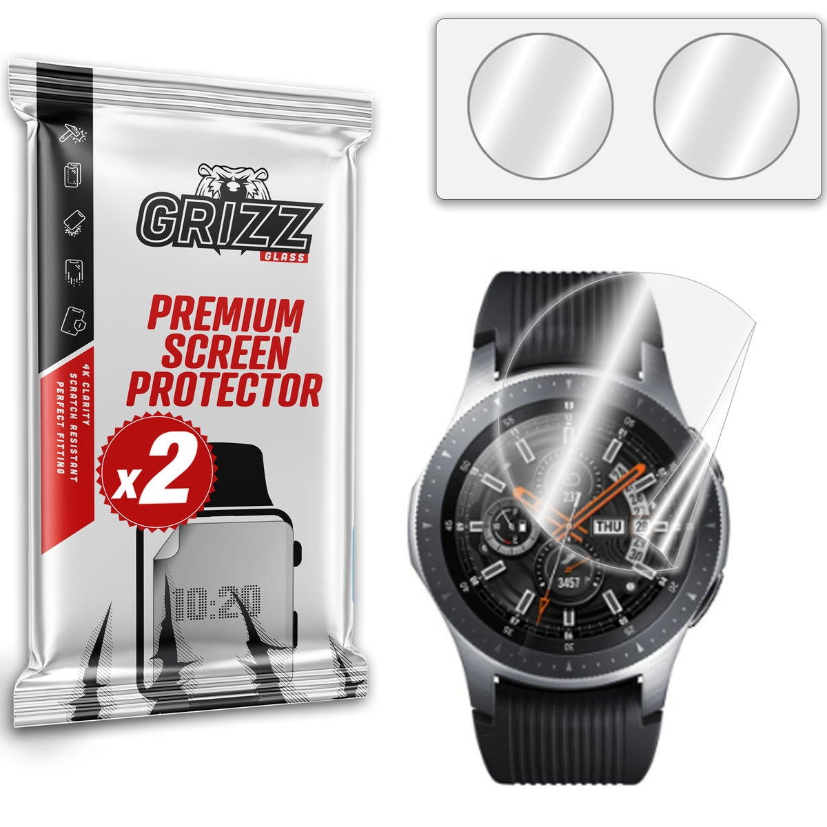 Grizzglass Ceramicfilm Folia Ceramiczna Do Samsung Galaxy Watch 46 Mm