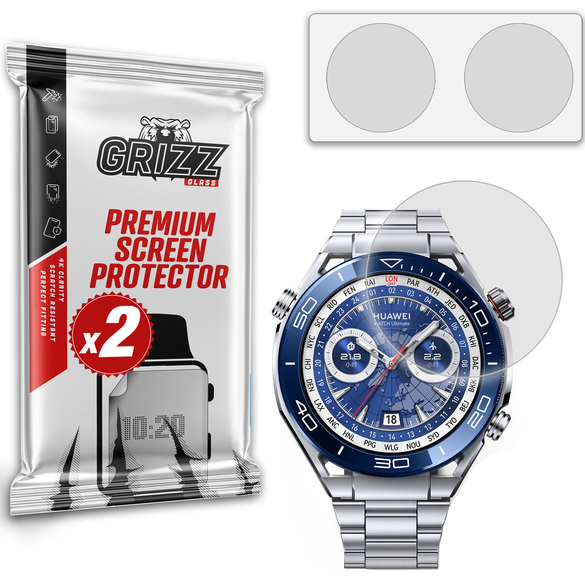 Grizzglass Paperscreen Folia Matowa Do Huawei Watch Ultimate