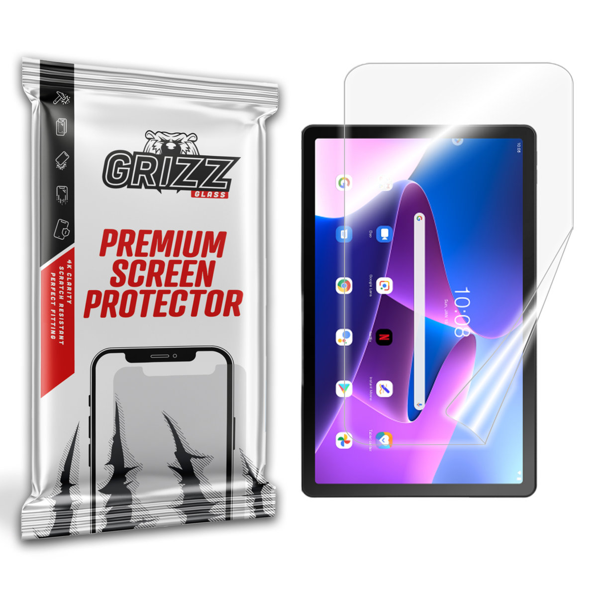 Grizzglass Ceramicfilm Folia Ceramiczna Do Lenovo Tab M8