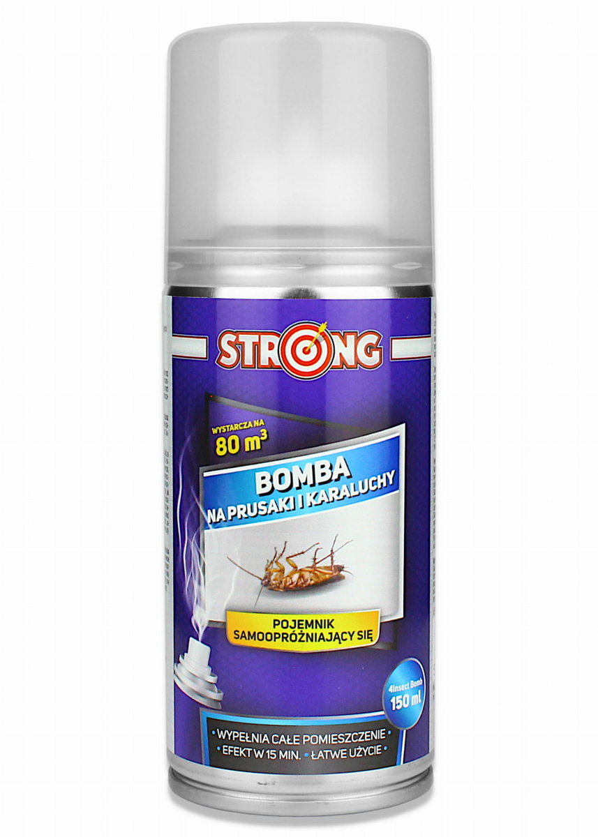 Bomba Zamgławiająca Na Prusaki Karaluchy Strong 150Ml