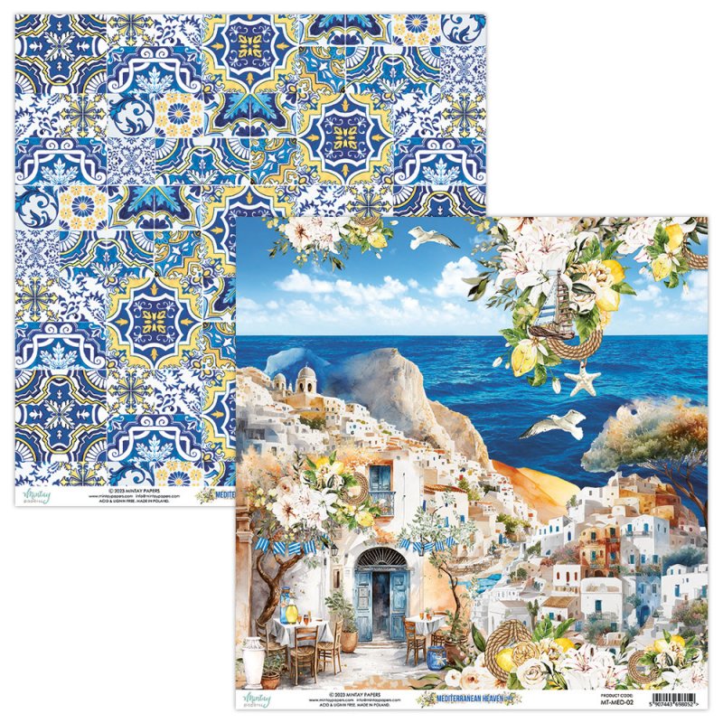 Papier Mintay Papers - Mediterranean Heaven 02 30X30