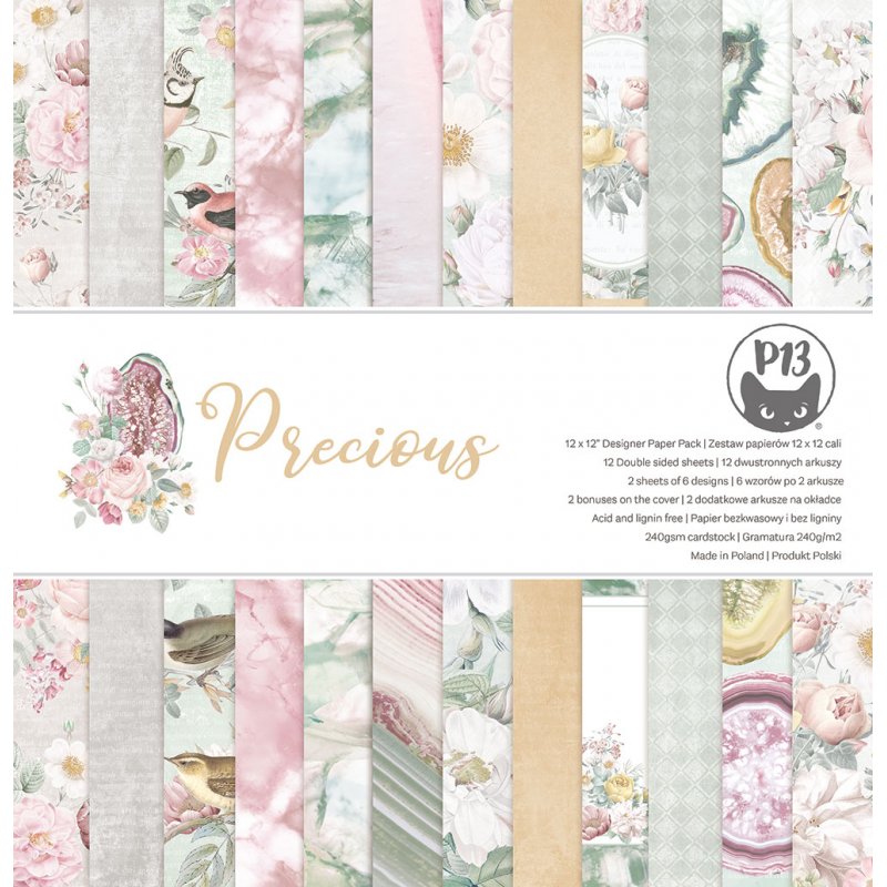 Blok Papierów P13 - Precious 30X30