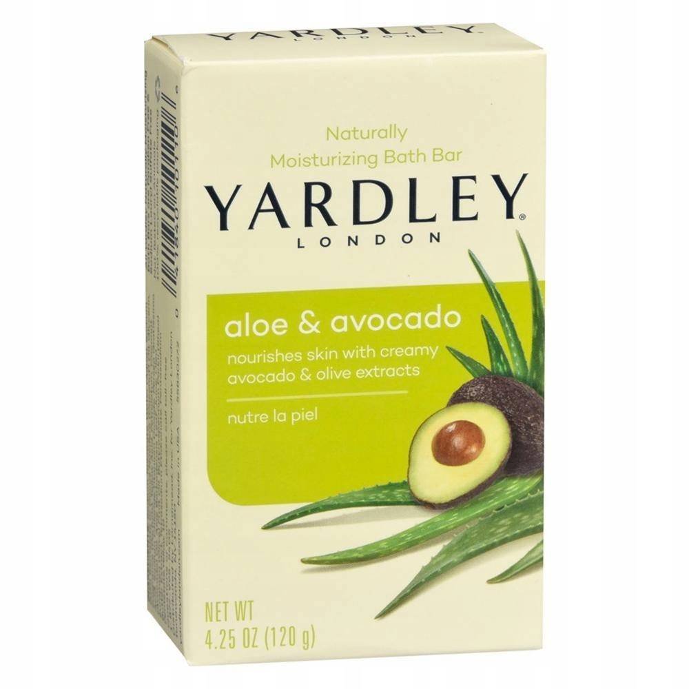 Yardley, Mydło w kostce, Aloes, 120 g