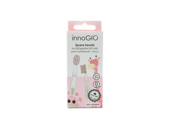Innogio InnoGIO wymienne g艂贸wki do szczoteczki GIOGIRAFFE Pink GIO450BHP 2 sztuki 1149640
