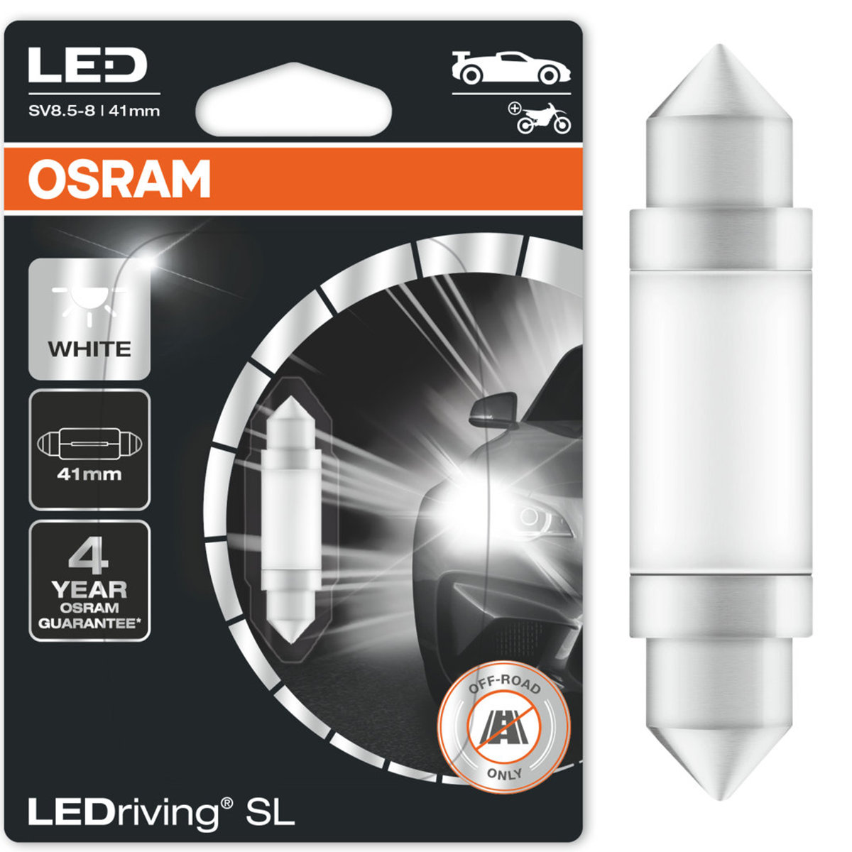 Ledriving Sl 41Mm C5W White 6000K