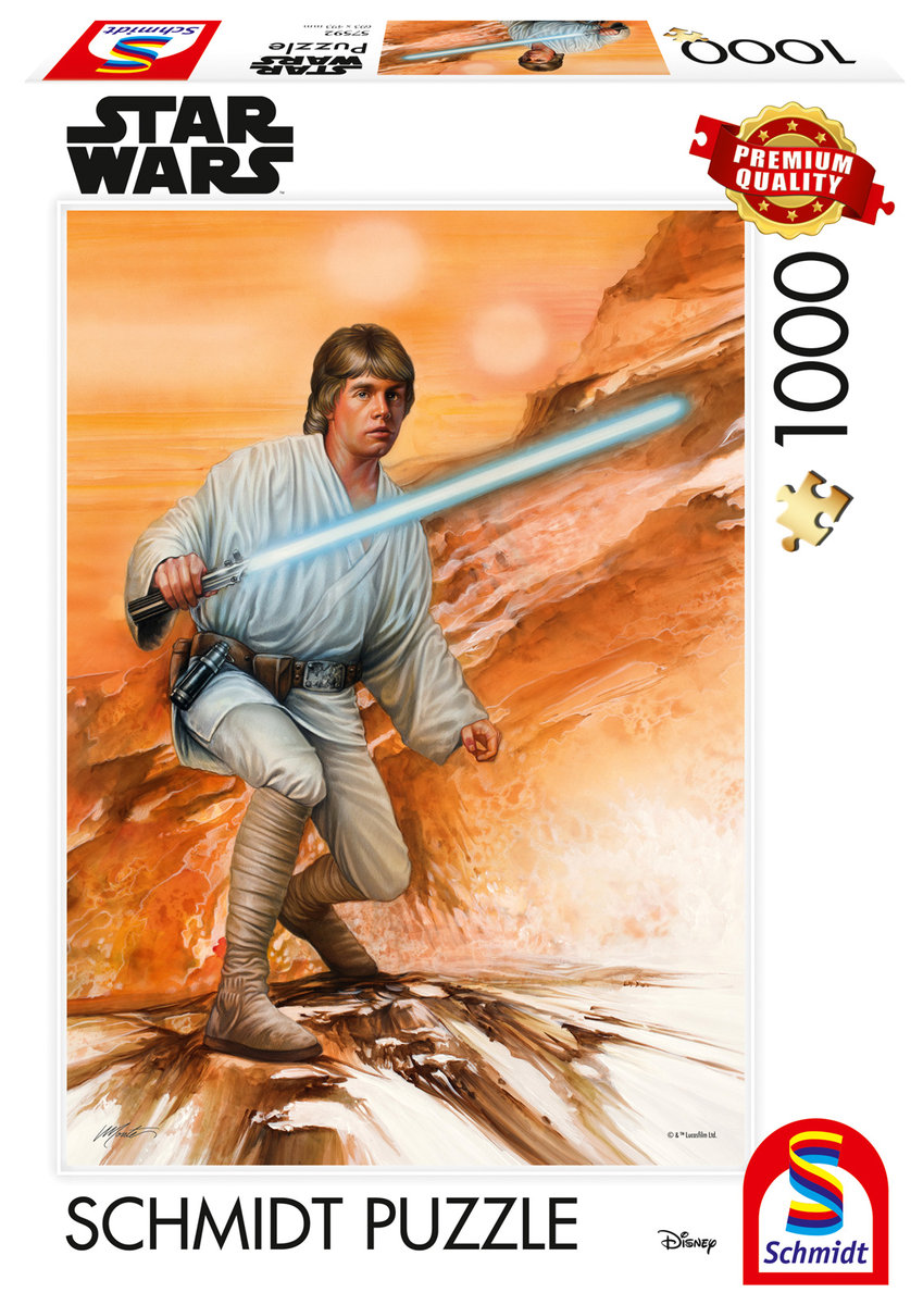 Puzzle PQ 1000 Star Wars: Luke Skywalker