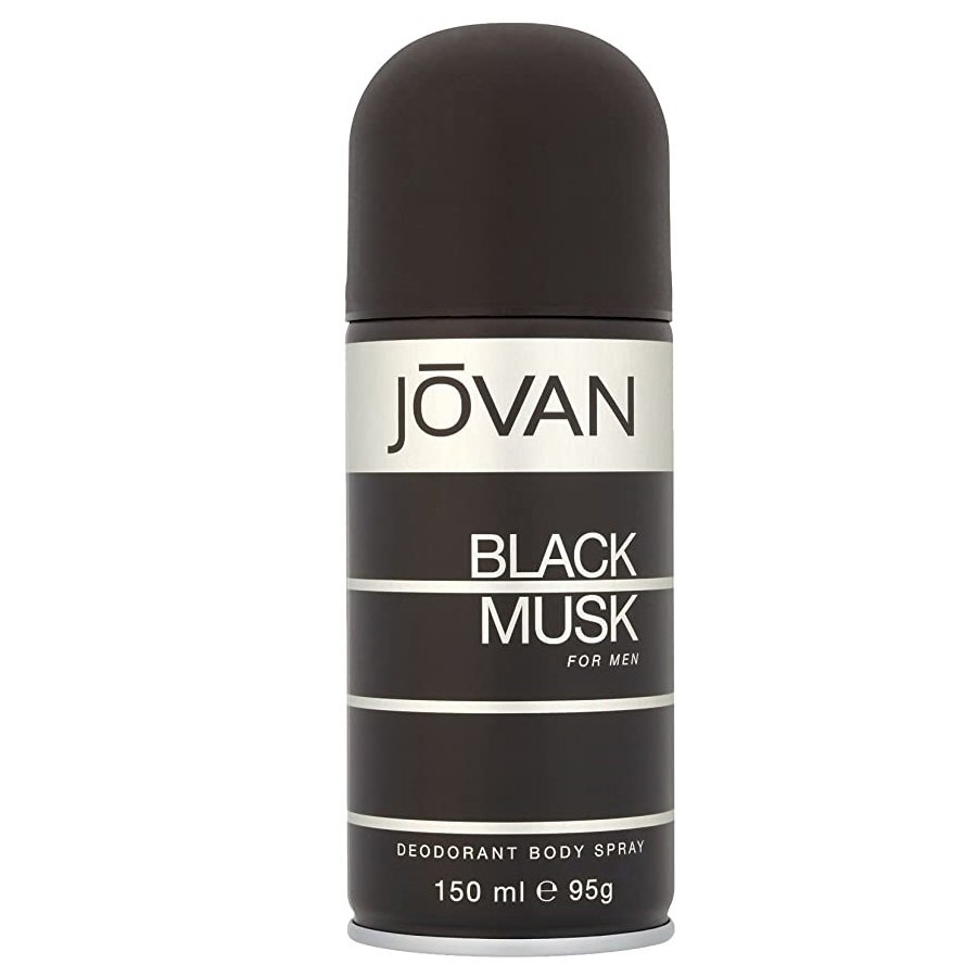 Jovan Musk Black For Men dezodorant 150 ml dla mężczyzn