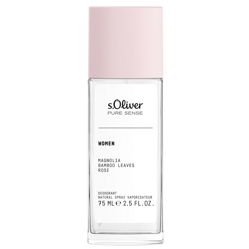 s.Oliver, Pure Sense Women Dezodorant W Naturalnym Sprayu, 75ml