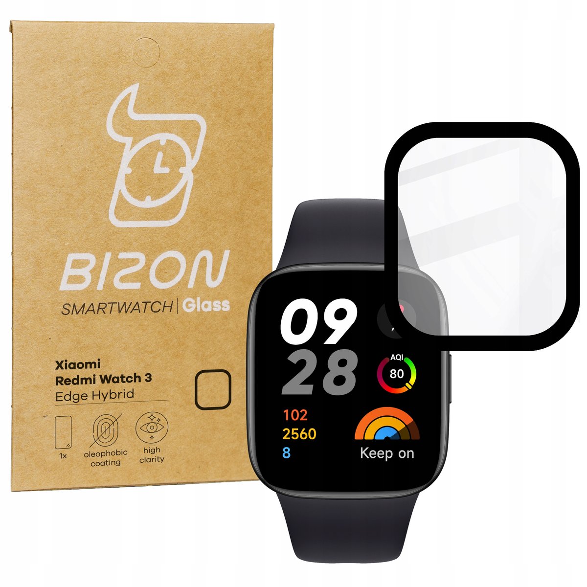 Szkło Hybrydowe Bizon Do Xiaomi Redmi Watch 3