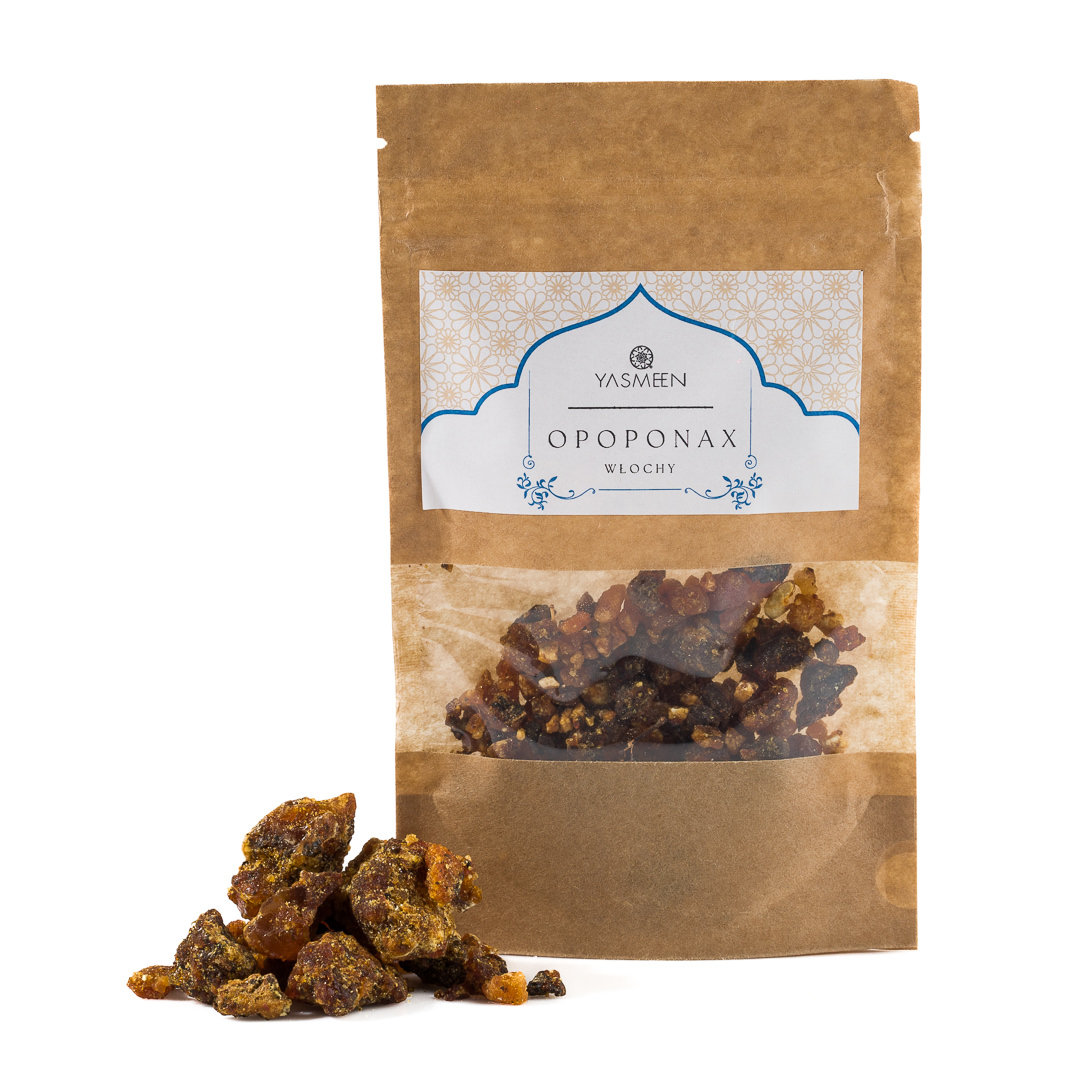 Yasmeen Opoponax - Kadzidło Naturalne - Żywica, 60 G