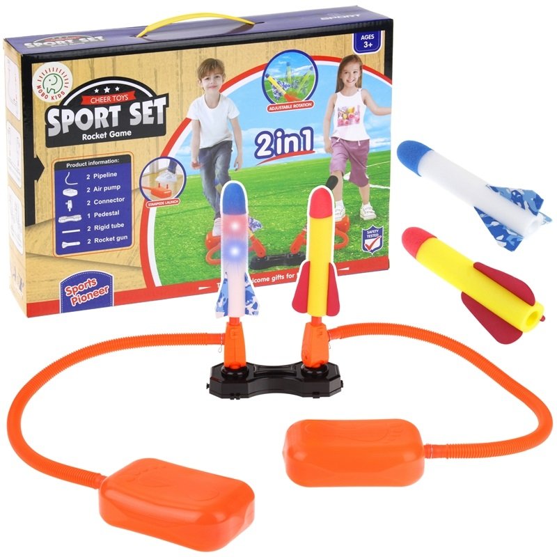 Urwiskowo, Podwójna Wyrzutnia Rakiet Piankowych Z Pompką