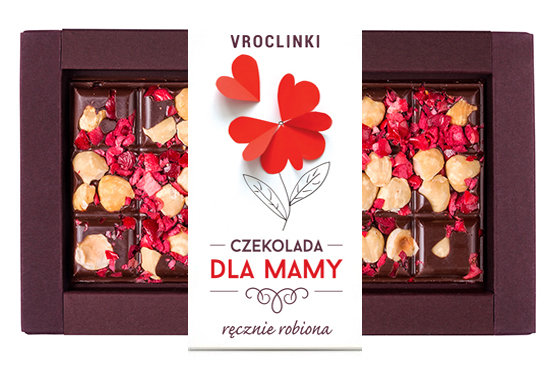 Czekolada Gorzka Z Żurawiną I Orzechami Laskowymi - Dzień Mamy