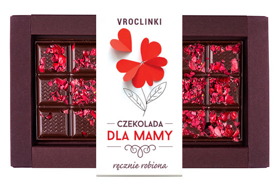 Czekolada Gorzka Z Żurawiną - Dzień Mamy