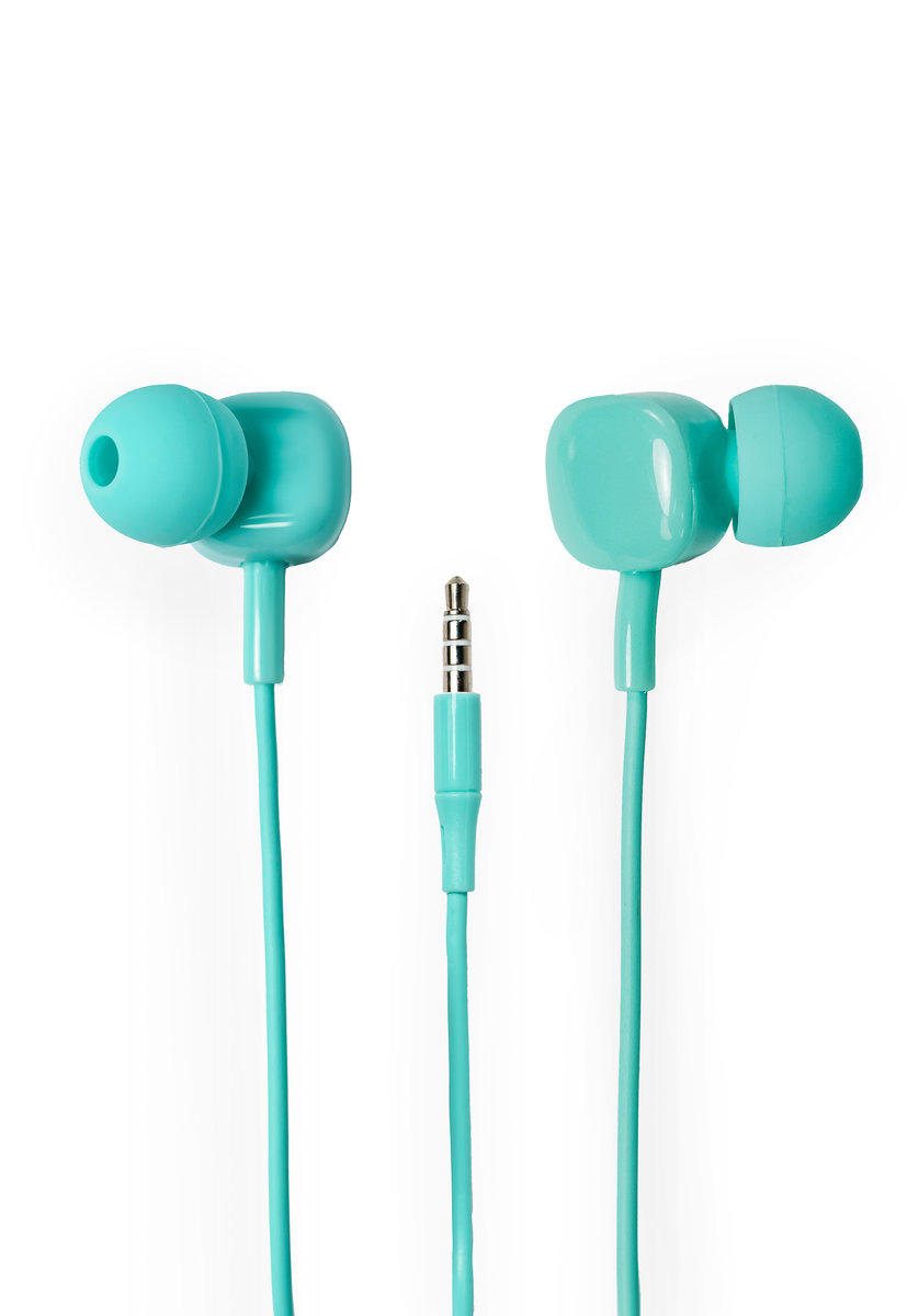 Tellur Basic Sigma Wired In-Ear Headphones With Microphone, Blue
