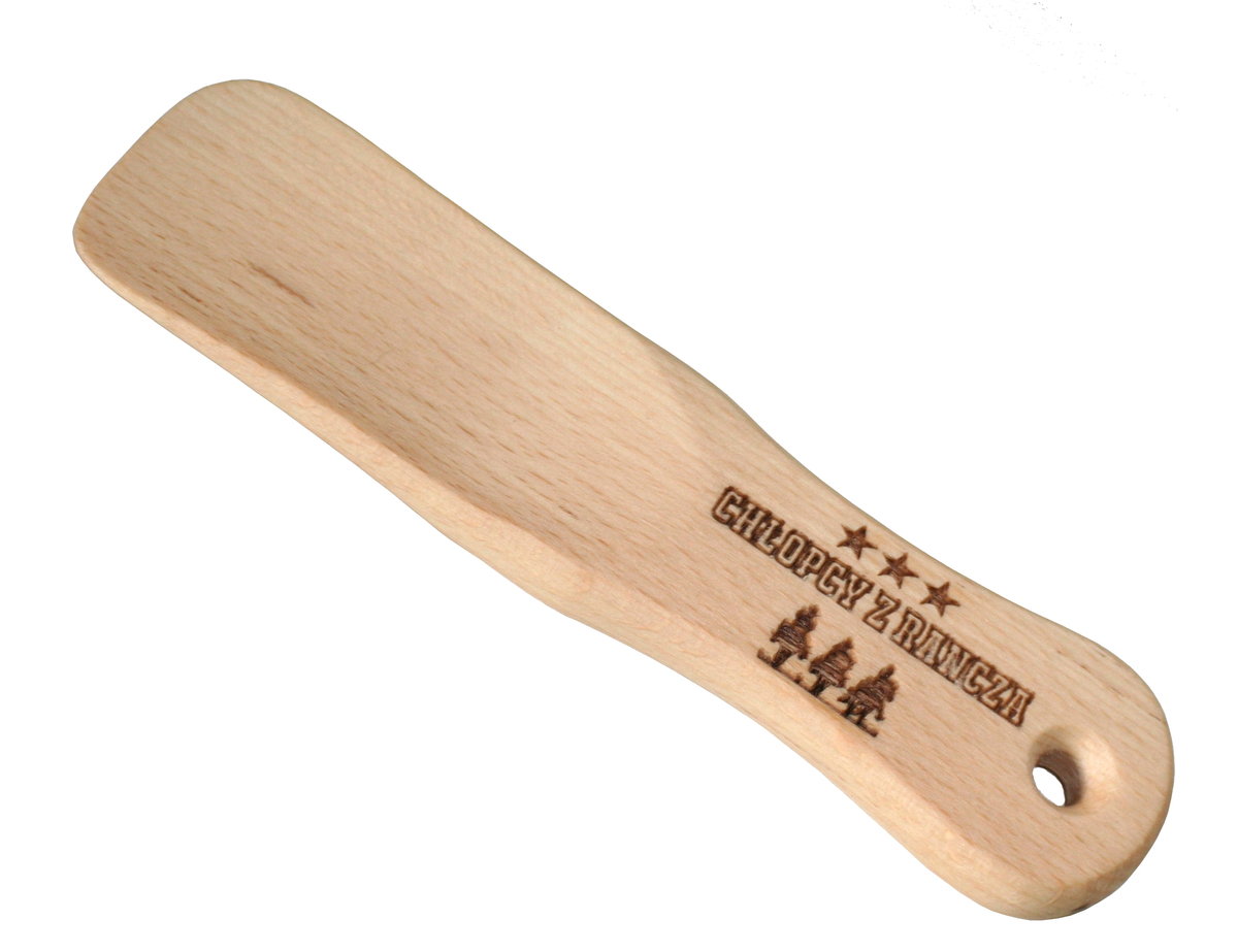 Łyżka Do Butów Z Drewna Bukowego Mini 15 Cm