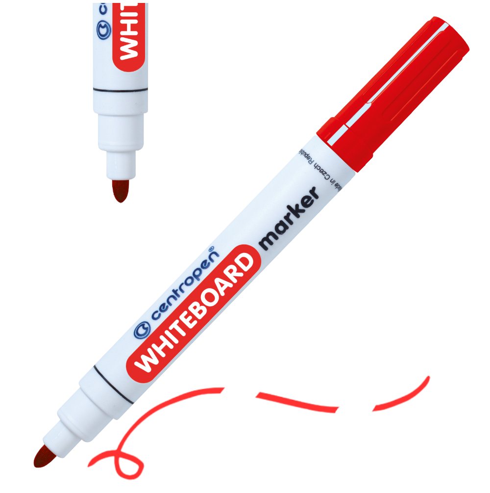 Unbekannt centropen cp8559 Whiteboard bleistifft Czerwony, 1 sztuki mak4010128