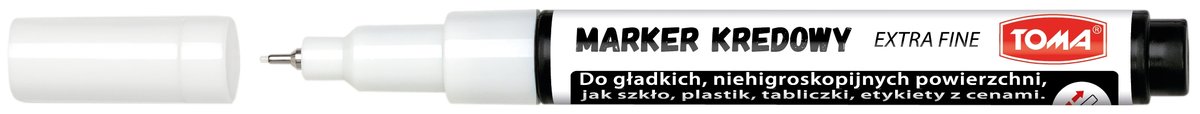 Marker Kredowy Biały 0,9Mm To-289 1 Szt Toma
