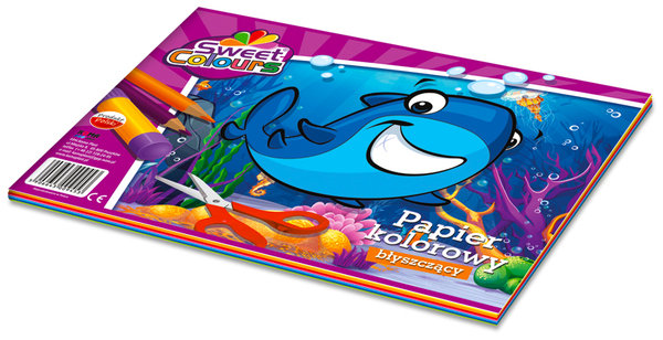KOMA-PLAST Zeszyt pap.kol. A5 błyszczących p20