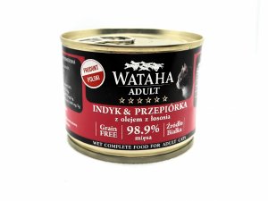 Wataha Hunt Adult Cat Indyk Przepiórka 200G / Wataha
