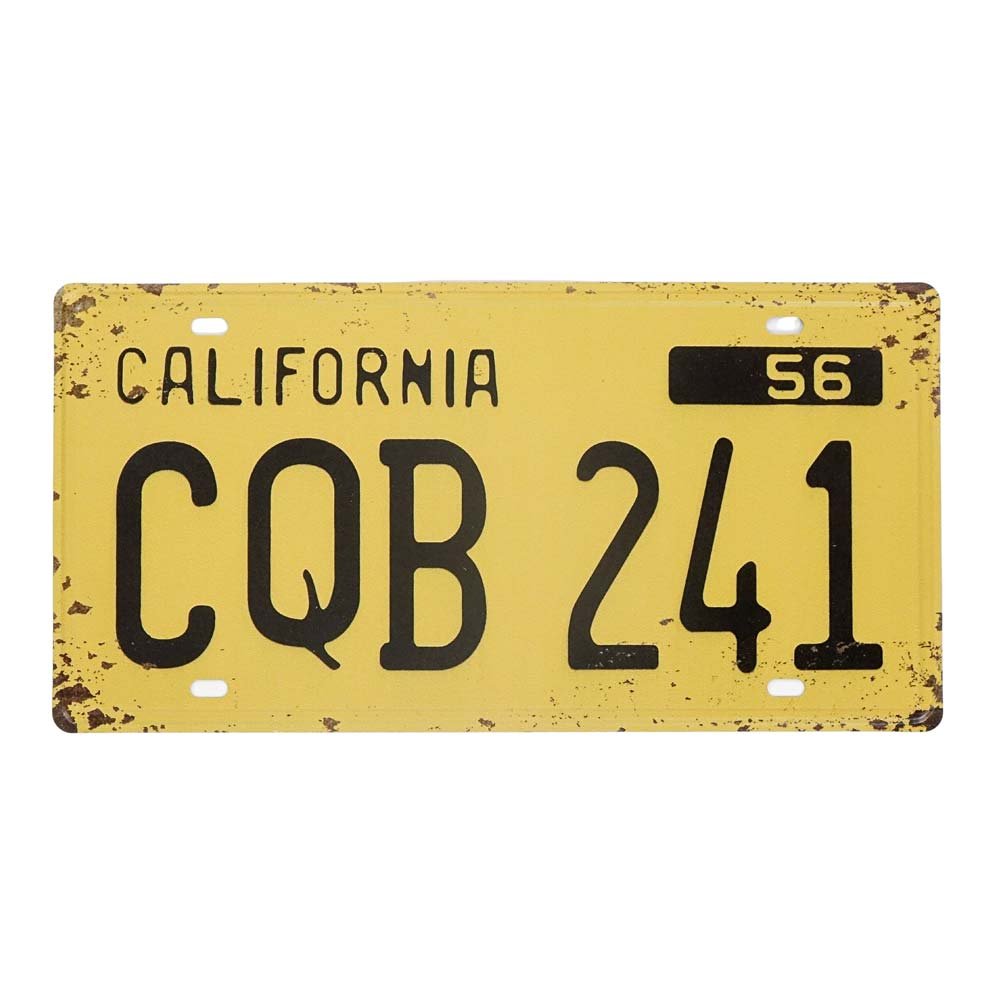 Tablica Rejestracyjna Z Usa Metalowa California
