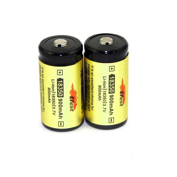 Efest GOLD 18350 - 900mAh 3,6V - 3,7V Li-ion