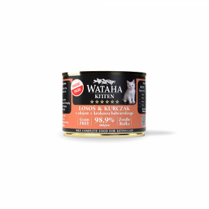 Wataha Hunt Kitten Łosoś Kurczak 200G / Wataha