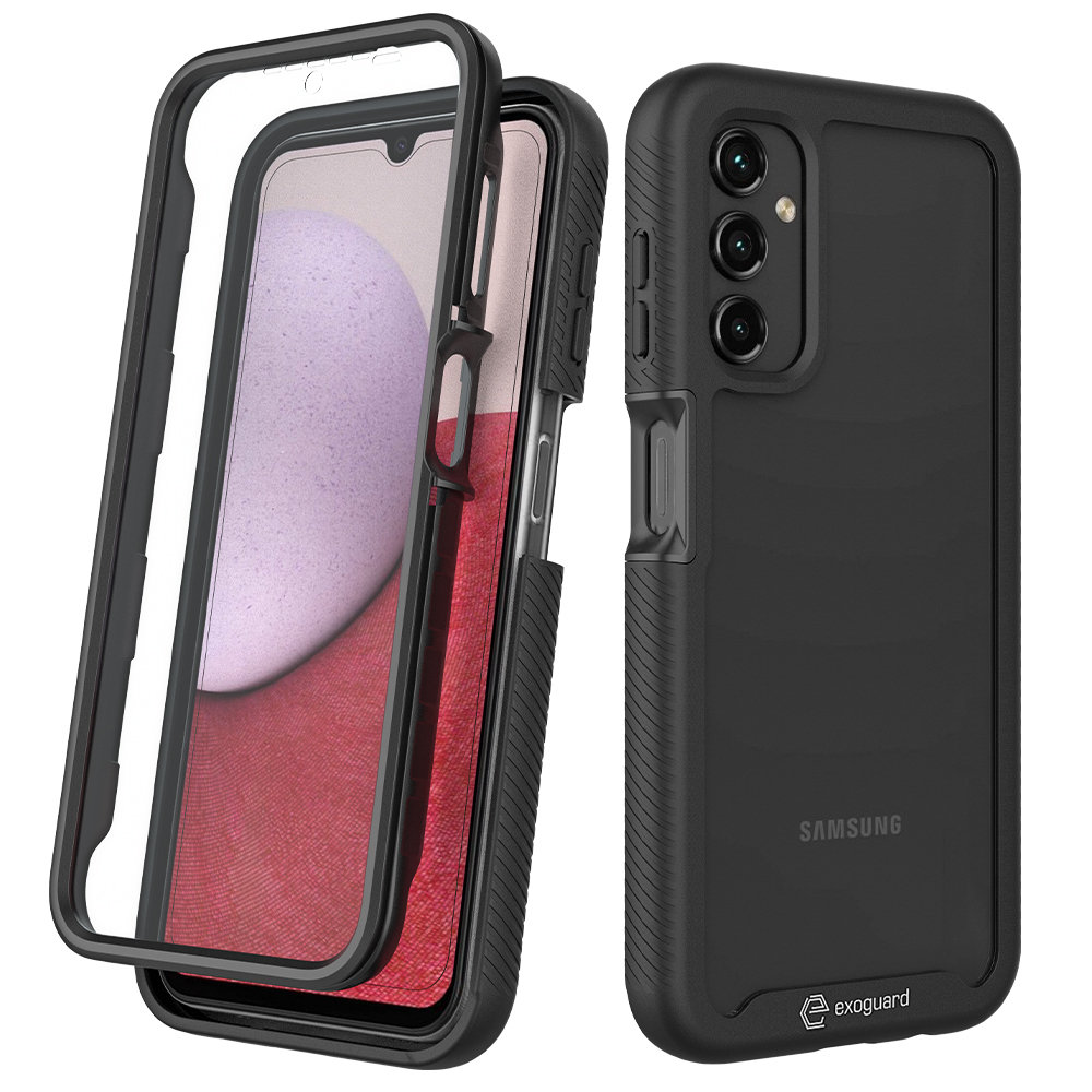 Etui Exoguard 360 - Samsung Galaxy A14 / A14 5G - Pancerne Case Obudowa Futerał Ring