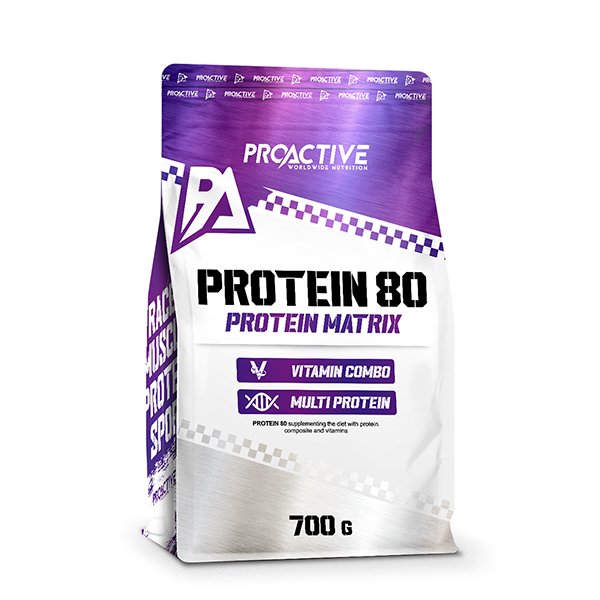 Białko Odżywka Białkowa Proactive Protein 80 - 700G Rasberry