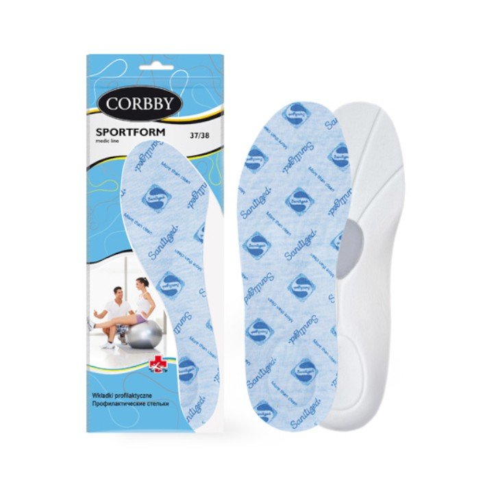 Profilowane Wkładki Do Butów Sportowych Corbby R. 35/36