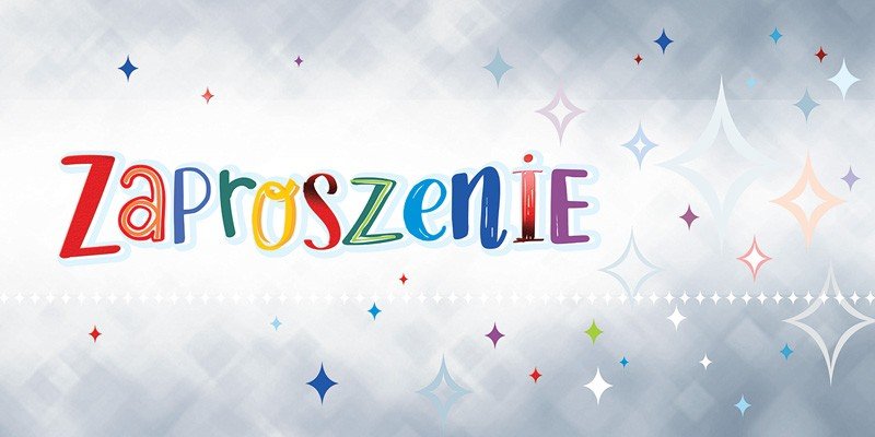 Zaproszenie Uniwersalne Zestaw 10 Szt Zab153