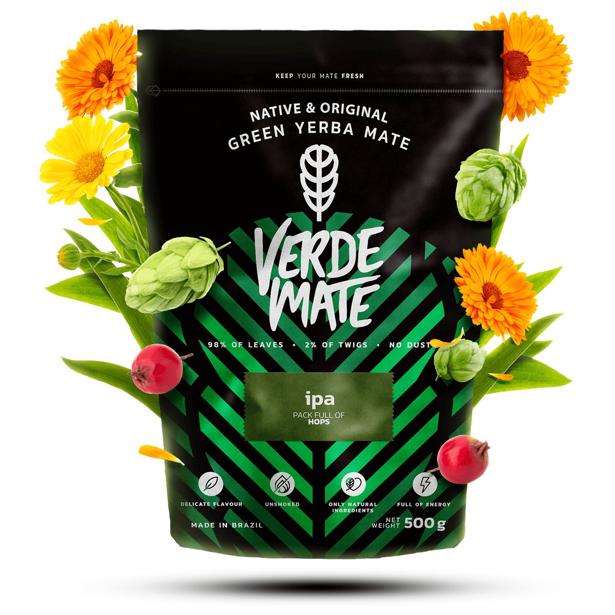 Mate Green Verde Mate Verde Ipa 500g VM.Y.IPA.500
