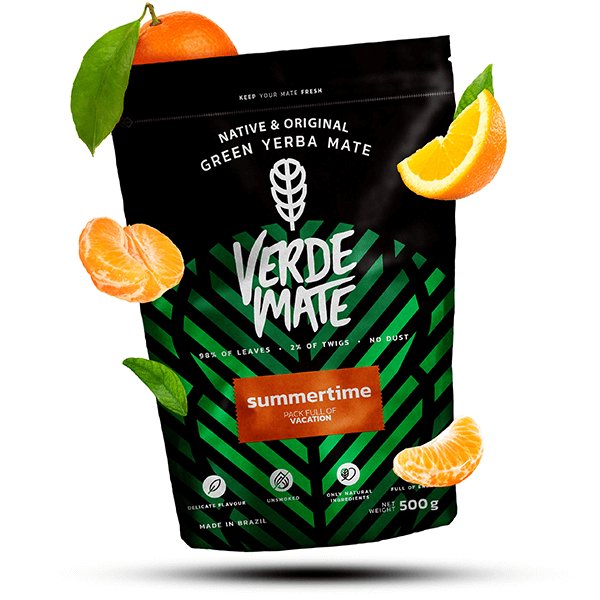 Mate Green Verde Mate Verde Summertime 500g VM.Y.SUM.500