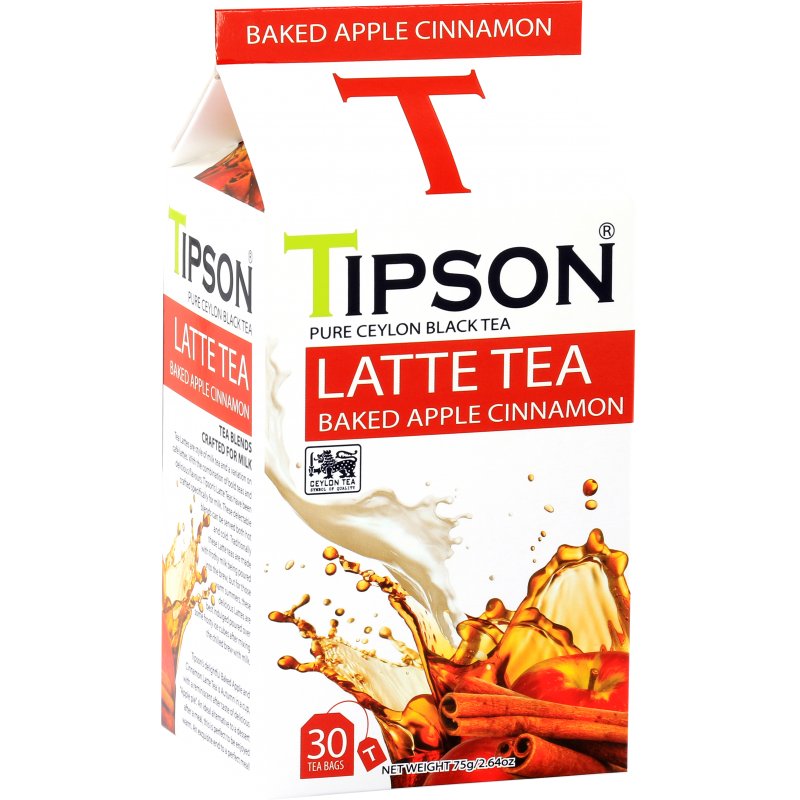 Latte Tea BAKED APPLE CINNAMON w saszetkach 30x2,5g