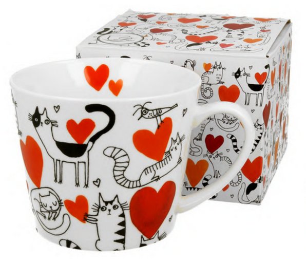 Kubek kubas prosty 610 ml koci