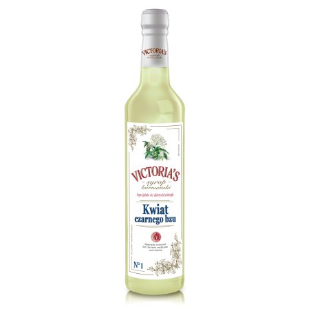 Victoria's Syrop barmański Kwiat Czarnego Bzu 490 ml