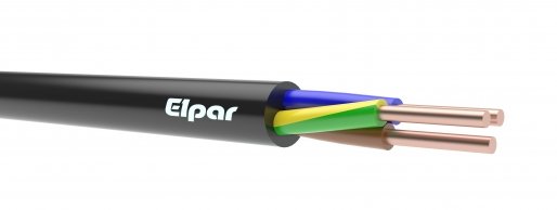 Elpar Kabel energetyczny YKY 3x2,5 żo 0,6/1kV bębnowy YKY-3X2,5-RE-1KV NYY