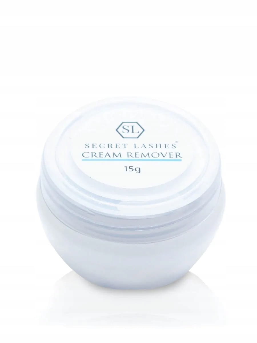 Secret Lashes, Cream Remover, Krem Do Ściągania Rzęs, 15g