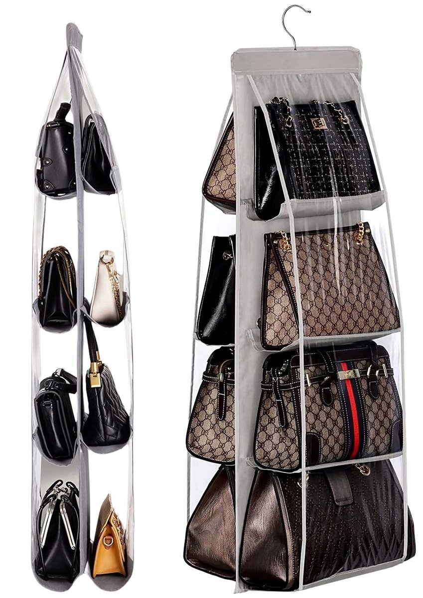 Pokrowiec Etui do szafy garderoby na torebki torby
