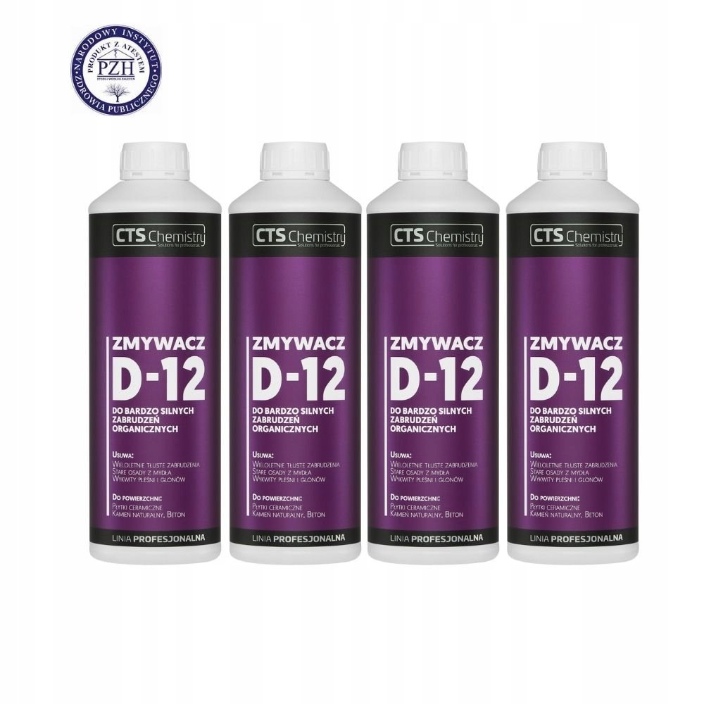 Zmywacz do zabrudzeń pochodzenia organicznego CTS D-12 1L