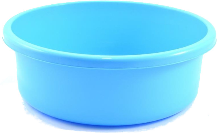 BENTOM - Miska okrągła Classic - niebieska - 46 cm - 20 L