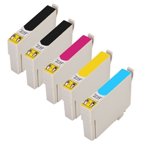 5x Tusze do Epson T1281 SX125 S22 SX130 235W 425W